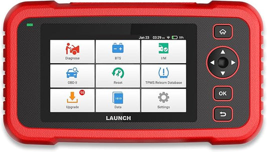 LAUNCH Millennium Master OBD2 Scanner,Check Engine/ABS/SRS/Transmission Diagnostic Scan Tool with 9 Reset Services Oil/SAS/EPB/TPMS/Brake Bleed/Injector,Auto VIN,Battery Test,Lifetime Free Update