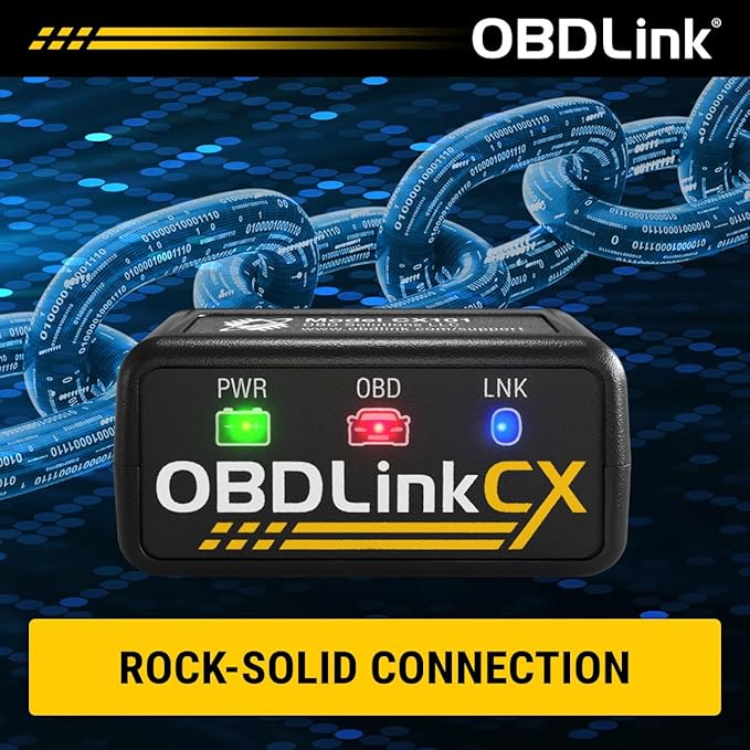 OBDLink CX Bimmercode Bluetooth 5.1 OBD2 Adapter for BMW/Mini, Works with iPhone/iOS & Android, Car Coding, OBD II Diagnostic Scanner