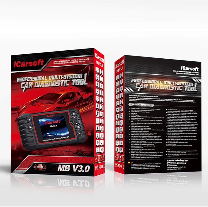 MB V3.0 for Mercedes-Benz/Sprinter/Smart Diagnostic Tool with auto VIN/Quick Test