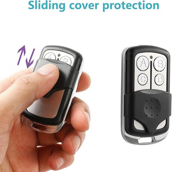 Garage Door Opener Remote,for LiftMaster Chamberlain Opener,Openers with Purple Yellow Green Orange Red Learn Button,893MAX 953EV/EVC,Keychain