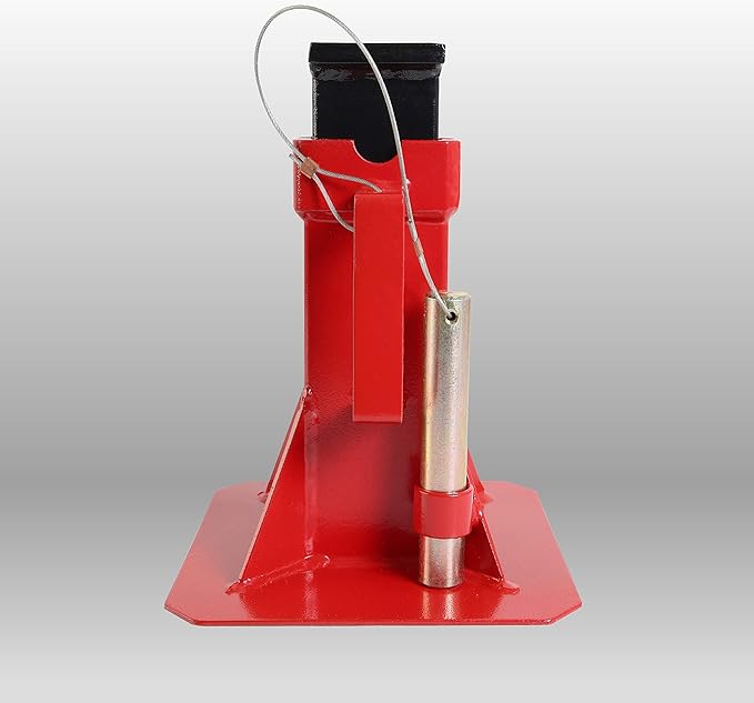BIG RED ATZ220005R Torin Heavy Duty Pin Type Professional Car Jack Stand with Lock, 22 Ton (44,000 lb) Capacity, Red, 1 Pair