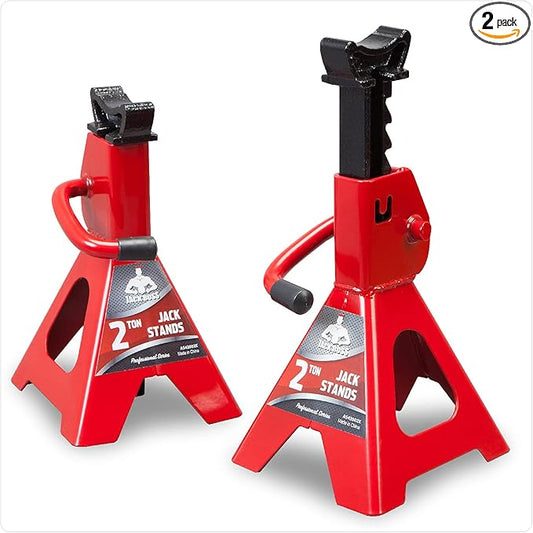 Jack Stands Low Profile 2 Ton(4400 LBs) Lifting Car Stand, Fit Use for Cars Automotive Small Vehicles, 2 Pack