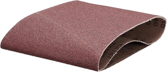 uxcell 2pcs 8" x 19" Sanding Belts 40 Grits Aluminum Oxide Abrasive Belt Sander Paper Sanding Papers for Metal Wood Grinding Polishing, Reddish Brown