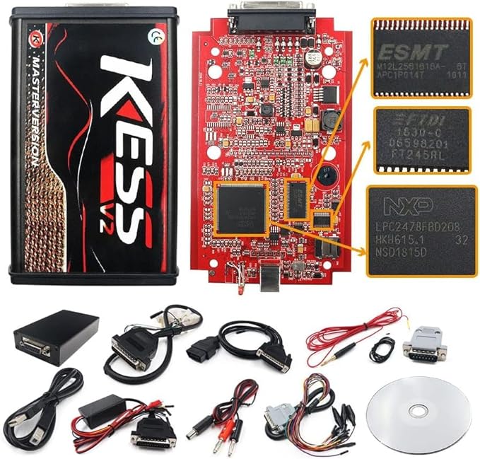 Kess V5.017 Programming Tool V2.8 ECU OBD2 ECU Programming Tool Unlimited Token Car Diagnostic Tool.