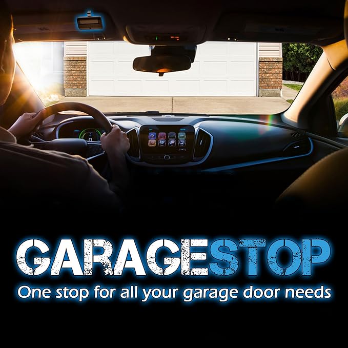 Garage Stop for LiftMaster Garage Door Opener Wall Mount, 882LMW Compatible Multi-Function Liftmaster Wall Control Panel, Liftmaster Security+ 2.0, Liftmaster MyQ Garage Door Openers