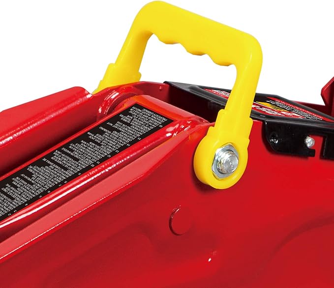 BIG RED T82002-BR Torin Hydraulic Trolley Service/Floor Jack, 2 Ton (4,000 lb) Capacity, Red