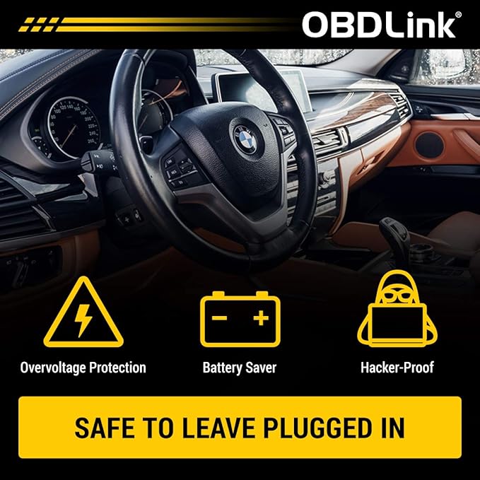 OBDLink CX Bimmercode Bluetooth 5.1 OBD2 Adapter for BMW/Mini, Works with iPhone/iOS & Android, Car Coding, OBD II Diagnostic Scanner
