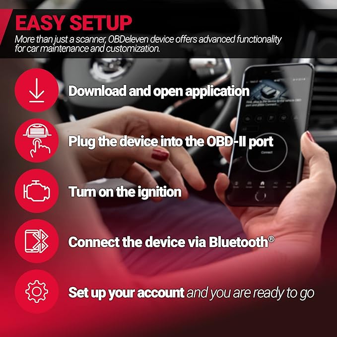 OBDeleven OBD2 Diagnostic Tool Scanner for Audi Cupra Seat Skoda Volkswagen (Android & iOS, Next Gen Ultimate Pack)
