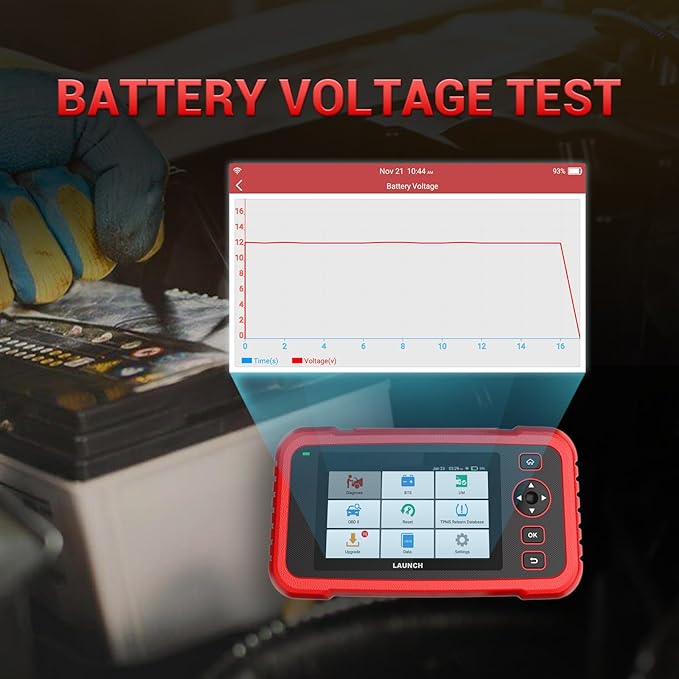 LAUNCH Millennium Master OBD2 Scanner,Check Engine/ABS/SRS/Transmission Diagnostic Scan Tool with 9 Reset Services Oil/SAS/EPB/TPMS/Brake Bleed/Injector,Auto VIN,Battery Test,Lifetime Free Update