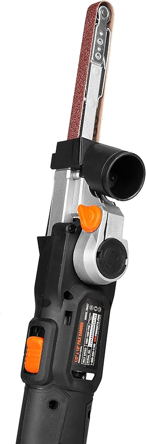 WEN Cordless Detail File Sander, Variable Speed with 20V Max 2.0 Ah Lithium-Ion Battery and Charger (20437)