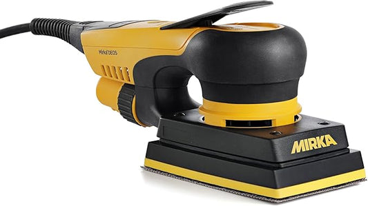 Mirka DEOS Direct Electric Orbital Sander Tool 353XCV / 3 inch x 5 inch / 3mm orbit/Dust-free Sanding / MID3530201US