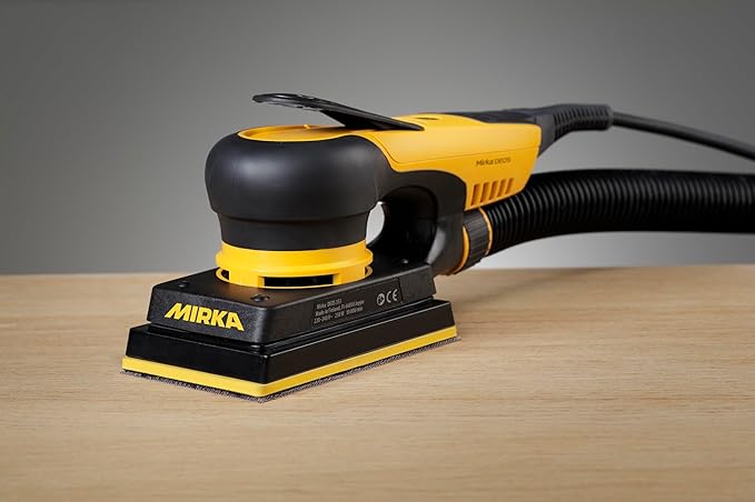 Mirka DEOS Direct Electric Orbital Sander Tool 353XCV / 3 inch x 5 inch / 3mm orbit/Dust-free Sanding / MID3530201US