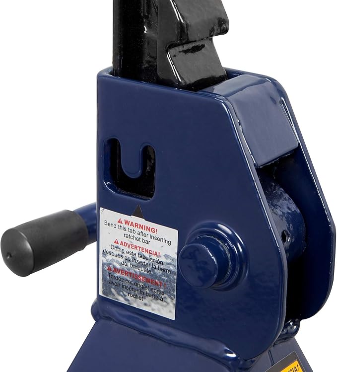 BIG RED AT82001UR Torin Hydraulic Trolley Service/Floor Jack Combo with 2 Jack Stands, 2 Ton (4,000 lb), Blue