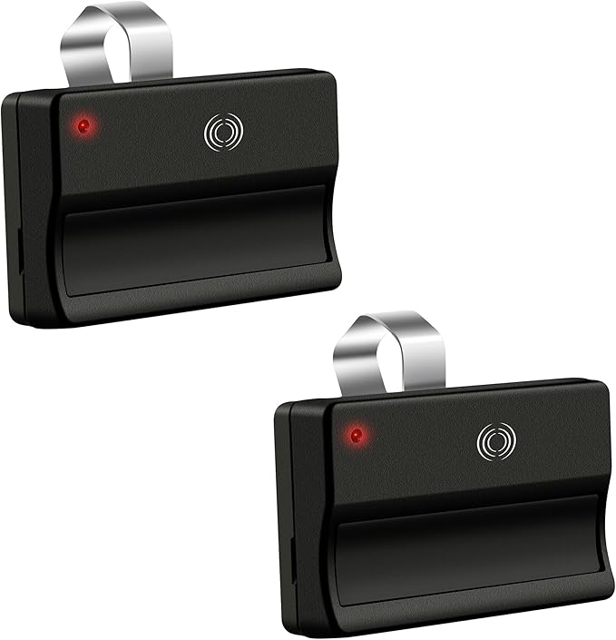 950CD 371LM 373LM 953CD Liftmaster Chamberlain Garage Door Opener Remote (for Purple Learn Button) 315MHZ Security+ 1-Button (2Pack) 3-Years-Warranty