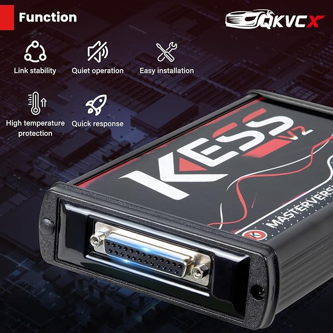 Kess V2 V5.017 V2.8 ECU OBD2 ECU Programming Tool Unlimited Token Car Diagnostic Tool,Works on Win XP Win7 32bit Win 8 etc.