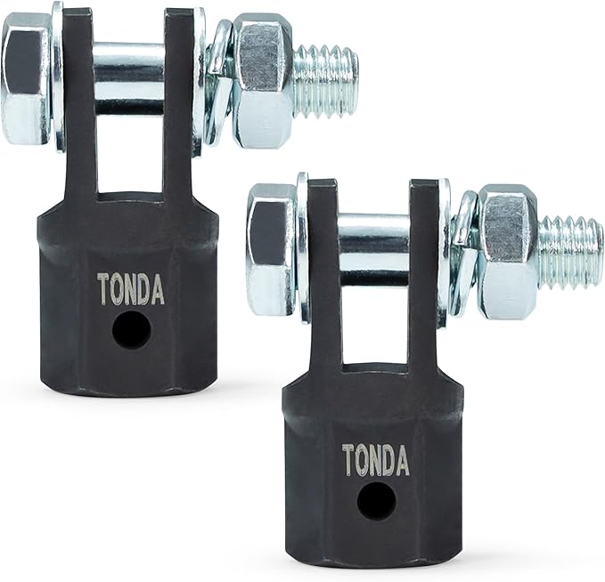 TONDA Scissor Jack Drill Adapter for 1/2 Inch Impact Wrench or 13/16 Inch Lug Wrench, 2 Pack