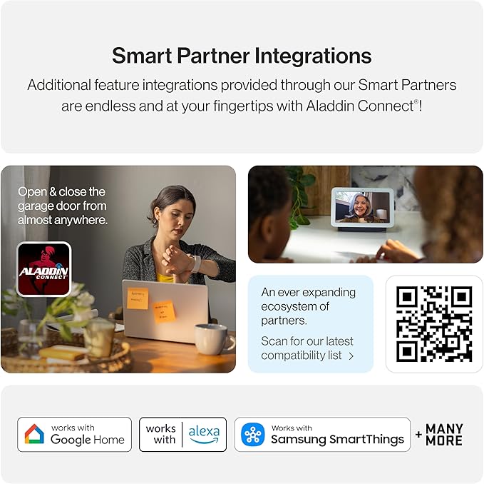 Genie Aladdin Connect - WiFi Smart Garage Door Opener–Monitor, Open and Close from Anywhere with Smartphone (iPhone or Android) Compatible with Amazon Alexa & Google Assistant (Item Ships in Box)