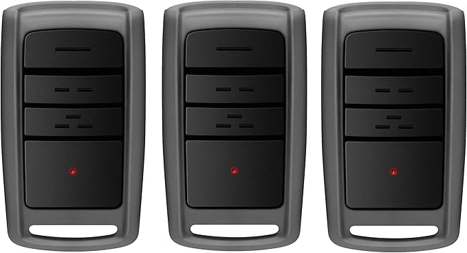 3 for O3T-BX O3T-A Overhead Door Garage Door Opener Remote 3-Year-Warranty Auto-Seek 315/390MHZ