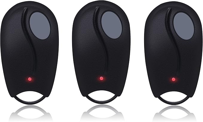 ACT-31B ACP00879 MCT-1 DNT00083 LD033 LD050 LS050 Linear Garage Door Opener Remote Megacode 318MHZ (3Pack) 3-Year-Warranty Long-Lasting Lithium Battery Ultra-Long Range