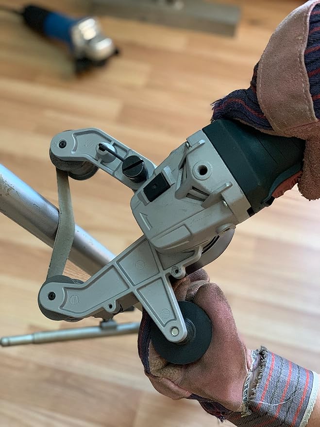 Tube Belt Sander Attachment,Stainless Steel,Metal,Tube Polishing,Sanding 760x40mm