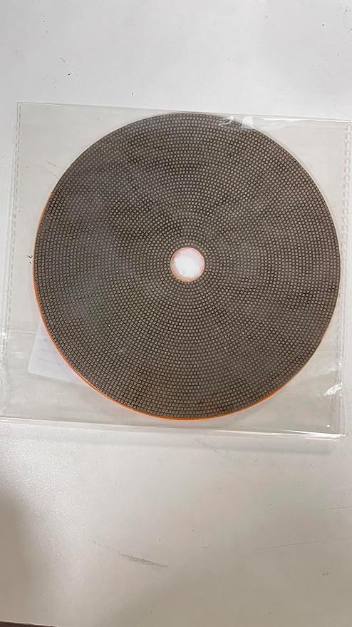 5 Inch Electroplated Diamond Polishing Pads for Stone Ceramic Metals Granite Marble Grinding for Sander Grinder(Grit 200-1pc)