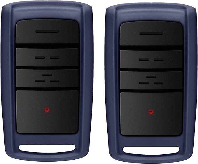 2 X O3T-BX O3T-A Overhead Door Garage Door Opener Remote 3-Year-Warranty Auto-Seek 315/390MHZ