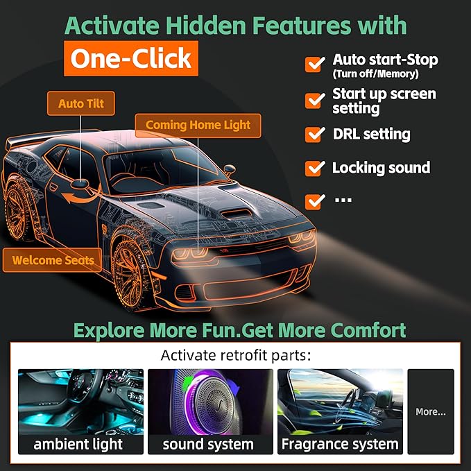 Bidirectional OBD2 Scanner Bluetooth Diagnostic All System Scan Tool Car Code Reader Compatible with BMW Benz Audi Volkswagen Porsch Mini Skoda SEAT- iOS & Android