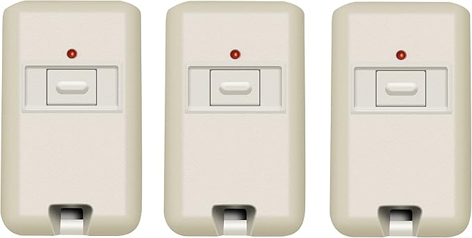 3 for Multicode Gate Opener Remote,3060 MCS306010 300MHZ 10 Dip Switch Garage Door Opener 3-Year-Warranty Long-Lasting Alkaline Battery Ultra Long Range