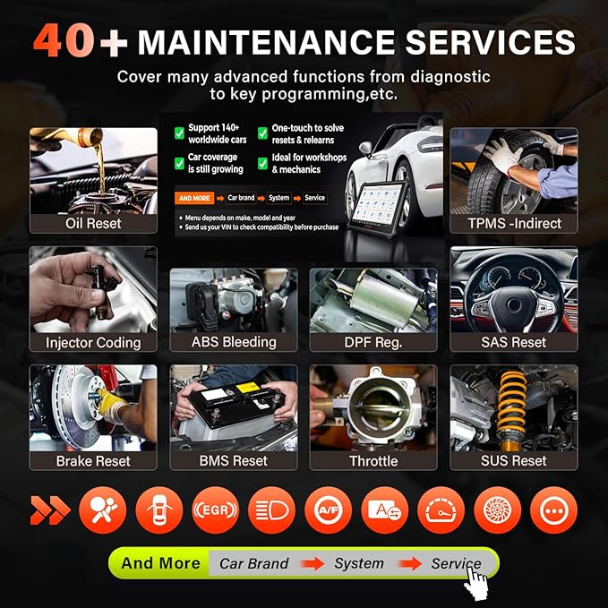 OTOFIX D1 Automotive Diagnostic Tool[ 2-Year Free Update],2025 Bi-Directional Scan Tool,ECU Coding,40+ Resets,FCA AutoAuth, All Systems Diagnosis,CAN FD & DoIP,Upgraded of D1 Lite
