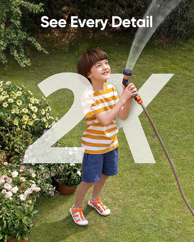 eufy Security SoloCam S220 2-Cam Pack, Solar Security Camera, Wireless Outdoor Camera, Continuous Power, 2K Resolution, Wireless, 2.4 GHz Wi-Fi, No Monthly Fee, HomeBase 3 Compatible