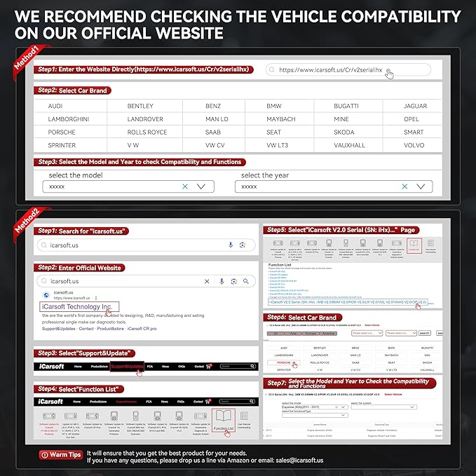 OBD2 Scanner Diagnostic Tool for Porsche, iCarsoft POR II Car Code Reader, Full System Diagnosis Car Scan Tool with Oil Reset/EPB/DP/ETC/SAS, Live Data Graph-Free Update/Repair