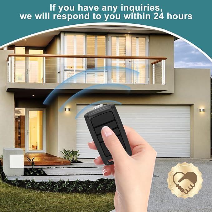 3 for O3T-BX O3T-A Overhead Door Remote, G3T-BX 315/390MHZ Universal, Compatible with Overhead Garage Door Opener Remote