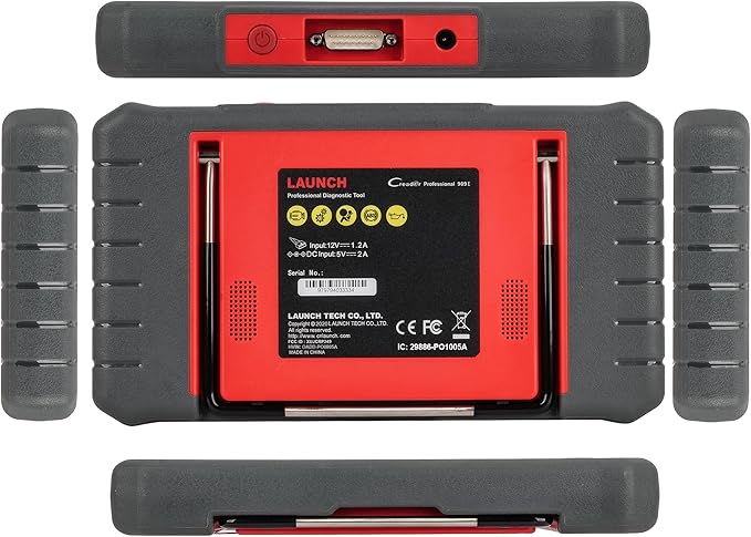 LAUNCH CRP909E Elite Full System OBD2 Scanner,2025 OE-Level Car Diagnostic Scan Tool,28+ Reset Service,TPMS,SAS,DPF,ABS Bleeding,2 Years Free Update