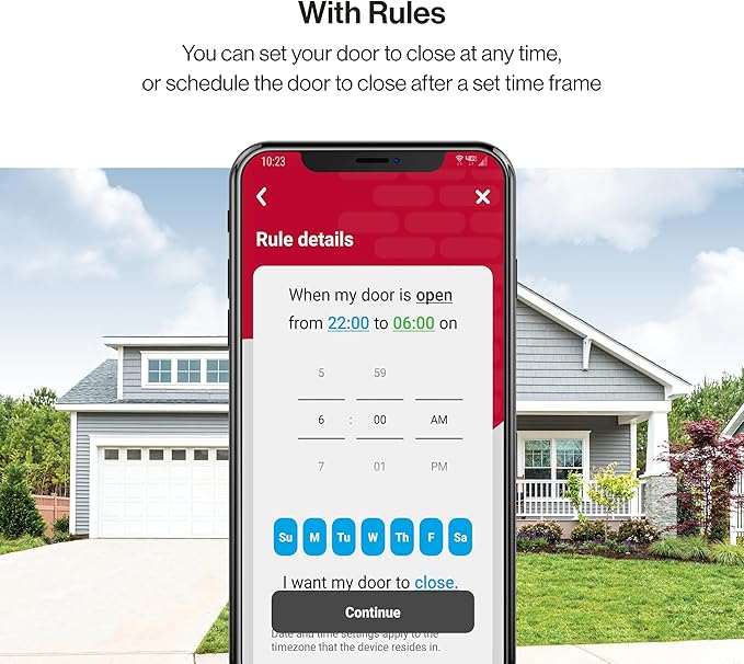 Genie Aladdin Connect - WiFi Smart Garage Door Opener–Monitor, Open and Close from Anywhere with Smartphone (iPhone or Android) Compatible with Amazon Alexa & Google Assistant (Item Ships in Box)