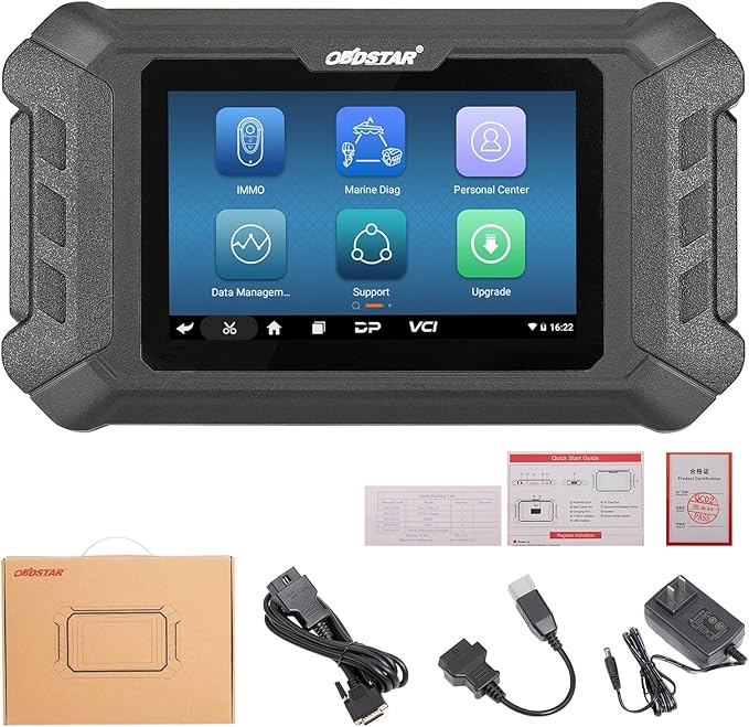 iScan SEA-DOO Marine Diagnostic Tablet OBD2 Diagnostic Tool for BRP Jet Ski, Personal Watercraft, Outboard Motor - Read and Erase Fault Codes, Live Data, Active Test, 15+ Special Function