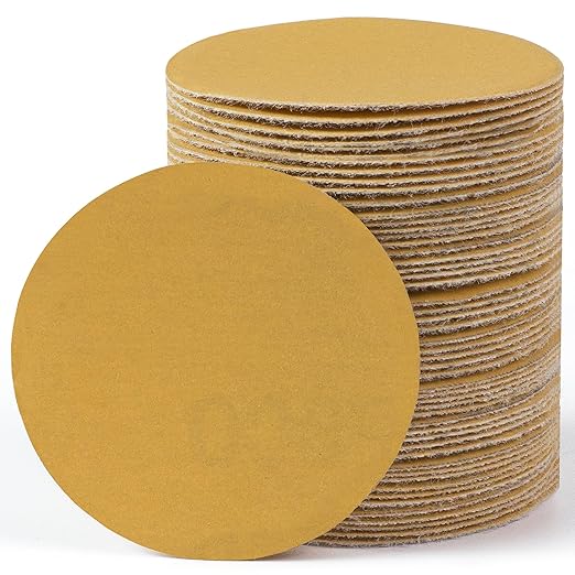 S SATC 2 Inch Hook and Loop Sanding Discs 50PCS Sanding Discs 800 Grit Aluminum Oxide Orbital Sander Pads Sandpaper Discs for Sanders Drill,Woodworking Wood,Automotive Paint,No-Hole