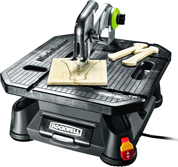 Rockwell RK7323 BladeRunner X2 Portable Tabletop Saw with Steel Rip Fence, Miter Gauge & 7 Accessories