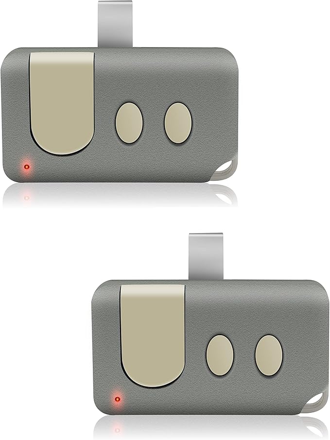 2X 139.53879/139.53859 Sears Craftsman Garage Door Opener Remote (Green Learn Button) 3-Years-Warranty