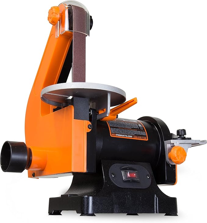 WEN Benchtop Belt and Disc Sander with 1 x 30 in. Belt and 5 in. Sanding Disc (6515T)