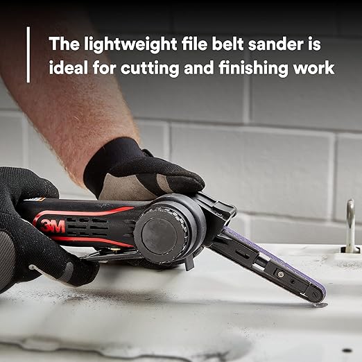 3M File Belt Sander Mini 33573, 13 in, 1 Per Box, File Sander for Cutting and Grinding