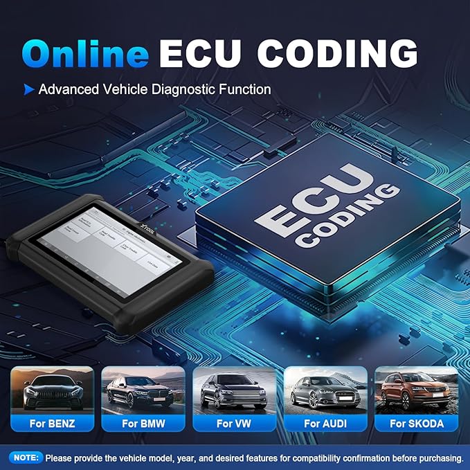 XTOOL D7S OBD2 Scanner with FCA AutoAuth, Bidirectional Scan Tool 2025 V2.0, 36+ Resets, 4000+ Active Tests, Online ECU Coding, PMI, V.A.G. Guide, DoIP/CAN FD, All-System Scan, Upgraded of XTOOL D7