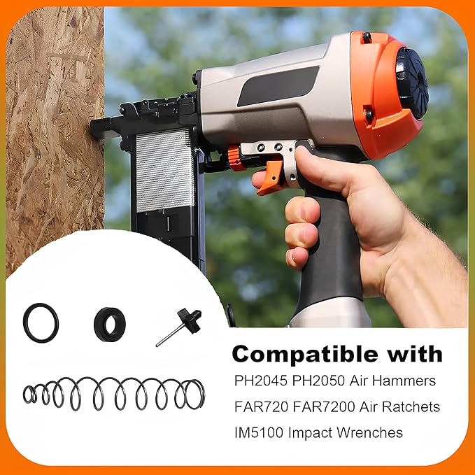 IM5100 Trigger Valve Kit With IM5100-20A IM5100-22A Fit For PH2045 PH2050 Air Hammers FAR720 FAR7200 Air Ratchets IM5100 Impact Wrenches Replacement Parts