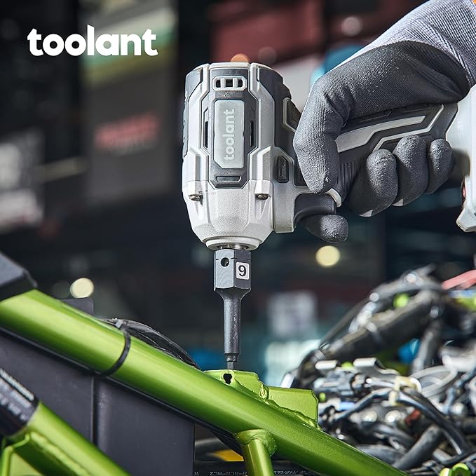 toolant 1/2" drive 1/2" impact hex bit socket set 2PCS, Hex Drive, S2 Steel Air Drive Allen Socket set,Impact Grade