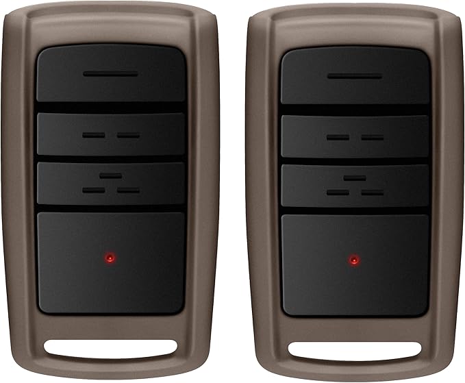 2 for O3T-BX O3T-A Overhead Door Garage Door Opener Remote 3-Year-Warranty Auto-Seek 315/390MHZ