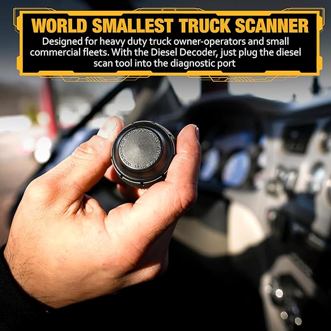 Diesel Laptops Heavy Duty Truck Scanner with DPF Regens Diesel Decoder Mobile Diagnostic Tool for Cummins, Volvo, Paccar, International and Repair Information for iOS & Android