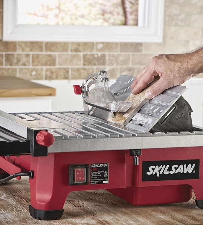 Skil 3550-02 7-Inch Wet Tile Saw with HydroLock Water Containment System