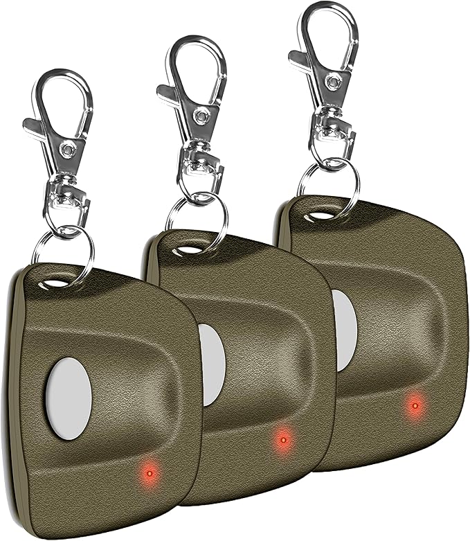 3 for Multicode Gate Opener Remote 3089, 3060, 3070,Garage Door Opener 3-Year-Warranty Long-Lasting Alkaline Battery Ultra Long Range