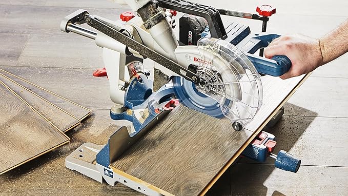 BOSCH GCM18V-07SN14 PROFACTOR™ 18V 7-1/4 In. Single-Bevel Slide Miter Saw Kit with (1) CORE18V 8 Ah High Power Battery