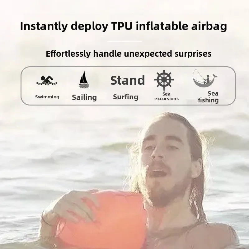 Self-Inflating Lifesaving Wristband – Compact Wearable Rescue Float