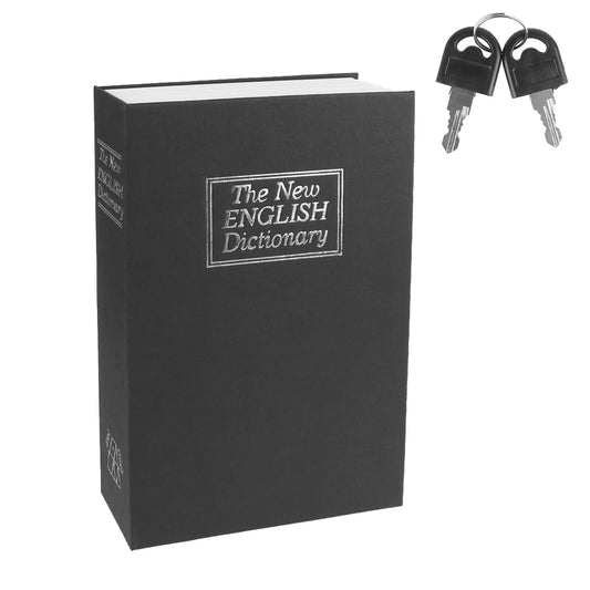 [no.7] Jewellery Lock Box Dictionary Book Cash Bill Money Coin Storage Key Box Locker Money Hidden Key Safe Box with Combination Lock